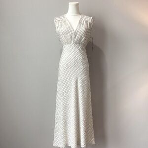 **NEW** Nanette Lepore Shimmer Fringe Sheath Dress - Size 6